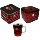 Caneca Decorada Porcelana Flamengo/Emb