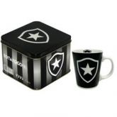 Caneca Decorada Porcelana/ Lata Botafogo